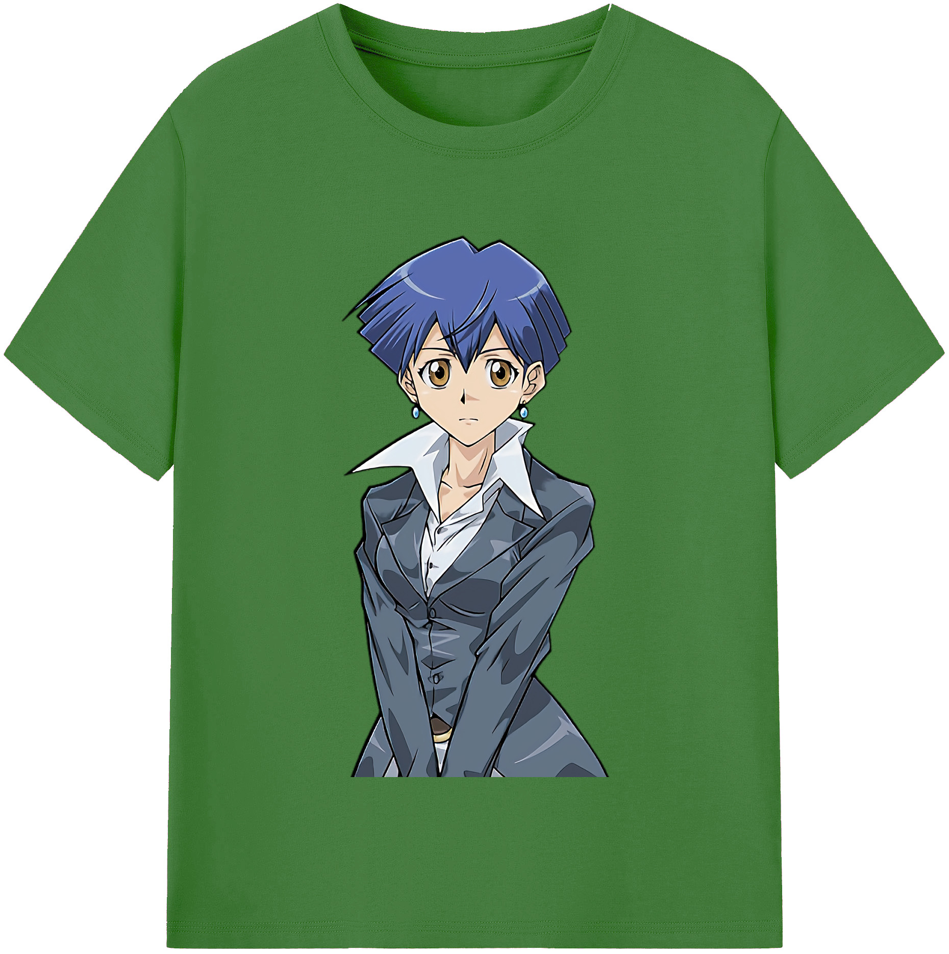 （画像用） 遊☆戯☆王 Yu-Gi-Oh! レディースカジュアルプリントTシャツ（綿100％）